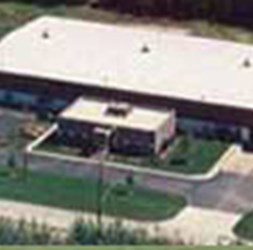 Polychem headquarters in Mentor, Ohio from areal view.